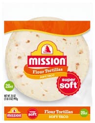 Mission Super Soft Tortillas 20 ea