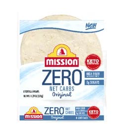 Mission Zero Net Carb Soft Taco Flour Tortillas