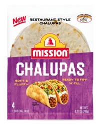 Mission Flour Chalupas, 4 Count