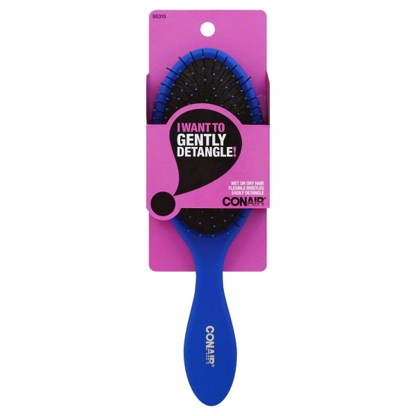 slide 1 of 1, Conair Detangle Brush, 1 ct