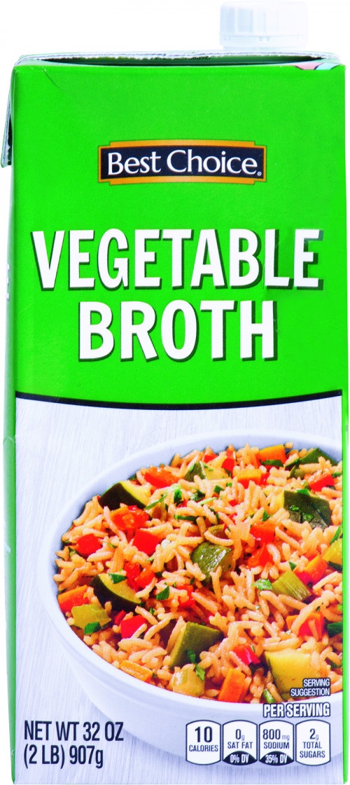 slide 1 of 1, Best Choice Vegetable Broth, 32 oz