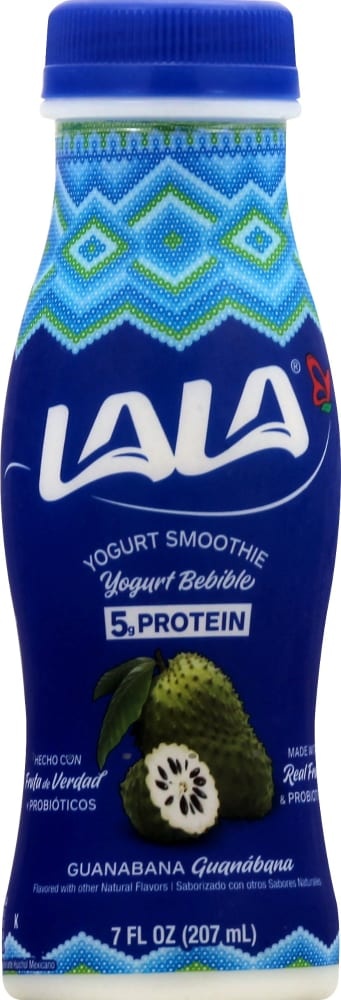 slide 1 of 1, LALA Guanabana Probiotic Yogurt Smoothie, 7 fl oz