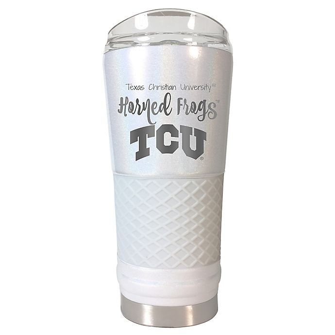 slide 1 of 1, NCAA Texas Christian University Opal Draft Tumbler, 24 oz