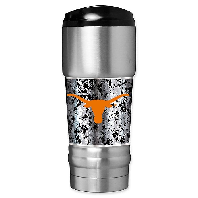 slide 1 of 1, NCAA Texas A& M University Operation Hat Trick Stainless Steel Travel Mug, 18 oz