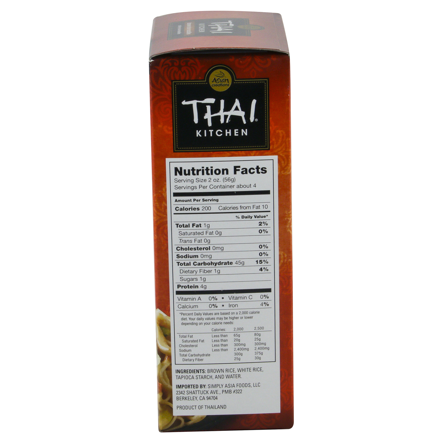 slide 3 of 4, Thai Kitchen Gluten Free Brown Rice Noodles, 8 oz, 4 ct