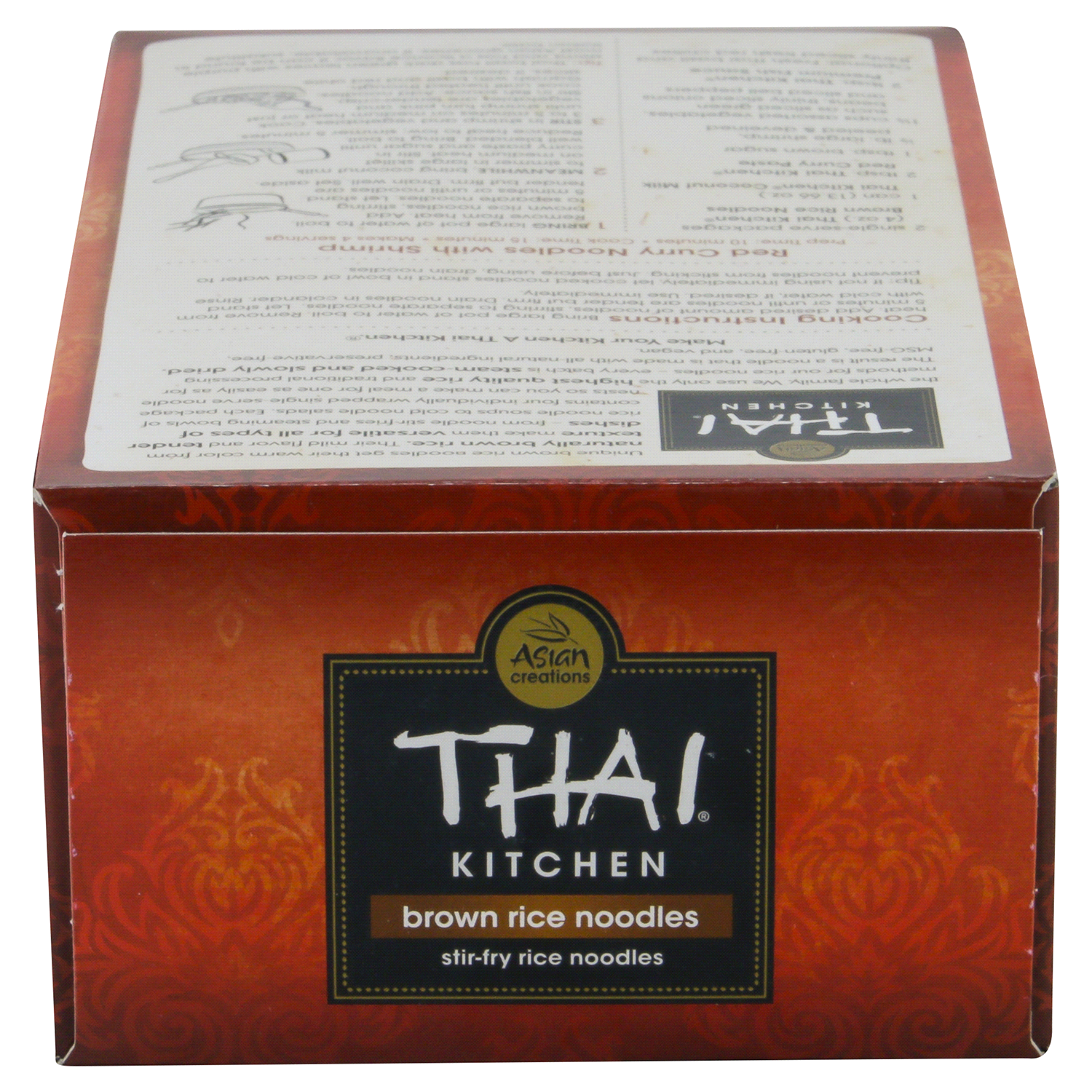 slide 4 of 4, Thai Kitchen Gluten Free Brown Rice Noodles, 8 oz, 4 ct
