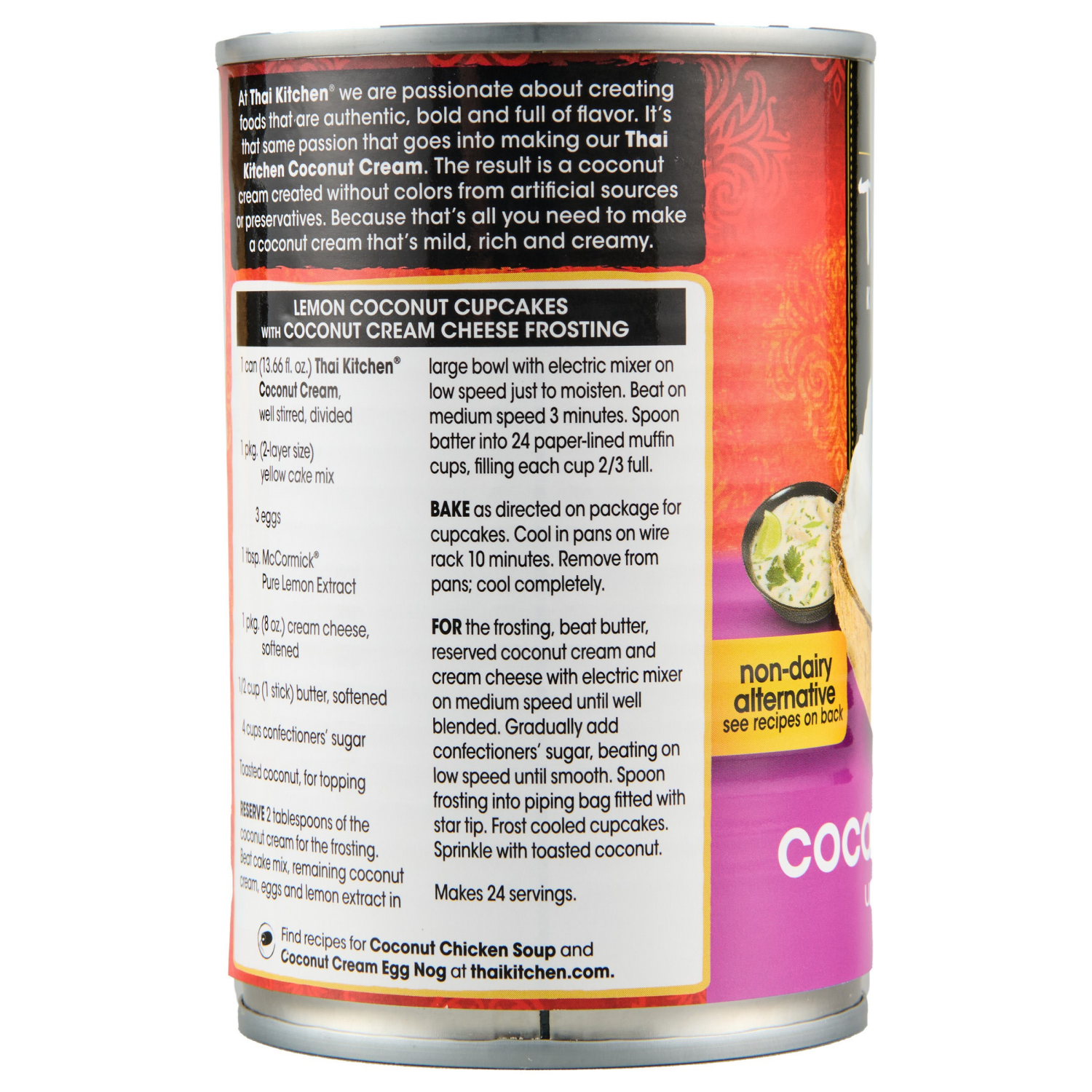 slide 2 of 8, Thai Kitchen Gluten Free Unsweetened Coconut Cream, 13.66 fl oz, 13.66 fl oz