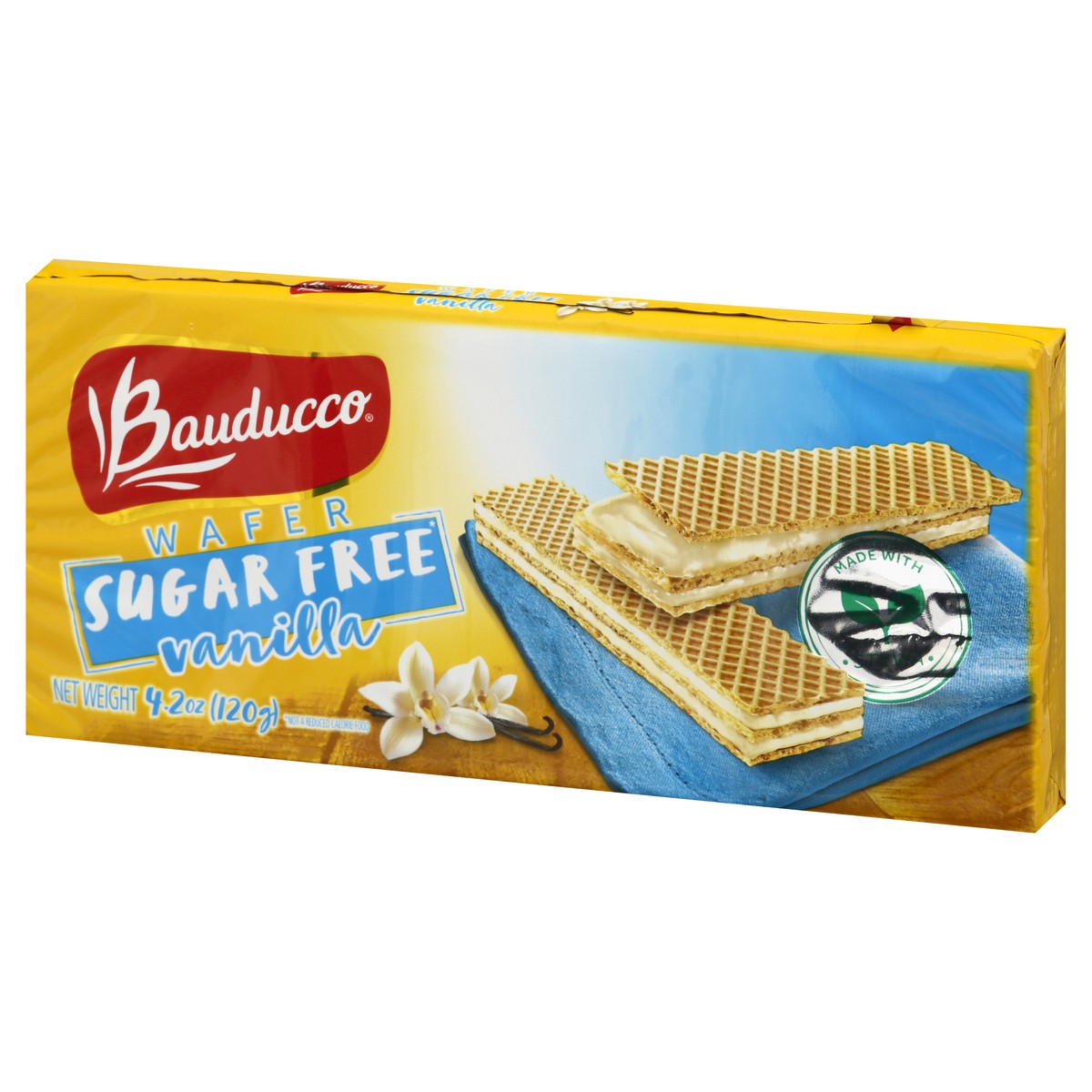 slide 3 of 9, Bauducco Sugar Free Vanilla Wafer 4.2 oz, 4.2 oz