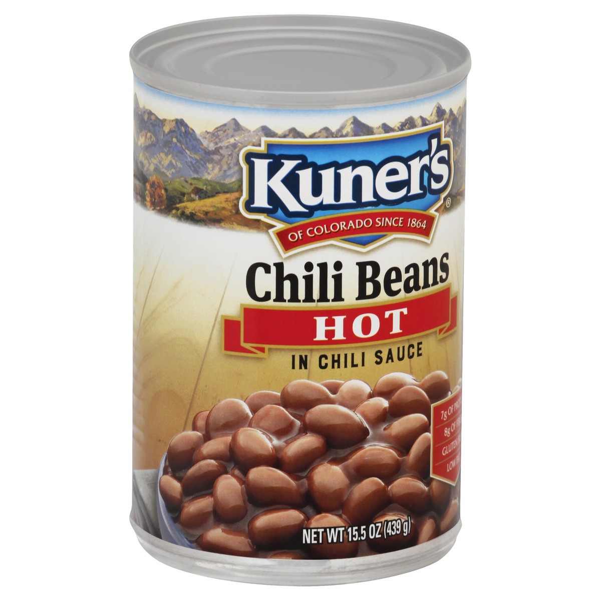 slide 3 of 12, Kuner's Hot Chili Beans 15.5 oz, 15.5 oz