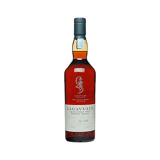 slide 1 of 2, Lagavulin Distiller's Edition Single Malt Scotch, 750 ml