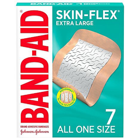 slide 1 of 1, Bandaid Skin Flex Jumbo Xl 7ct - 7 Count, 7 ct