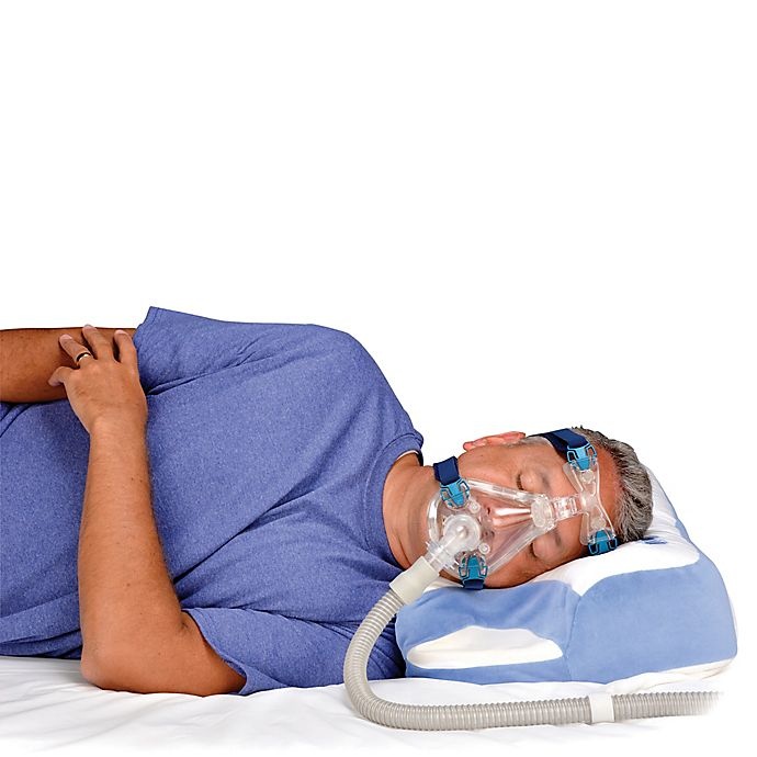 slide 3 of 3, Contour Living CPAP 2.0 Orthopedic Airway Alignment Pillow - White, 1 ct