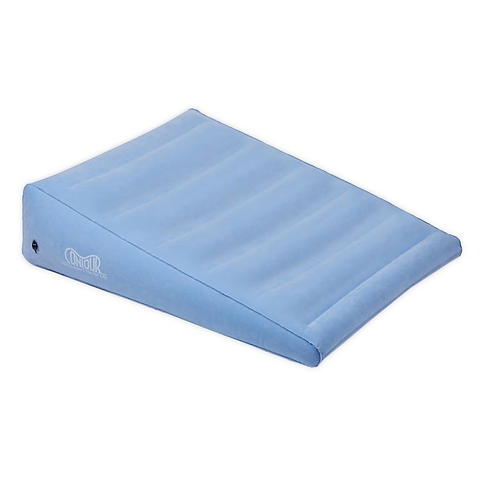 slide 1 of 5, Contour Inflatable Back Relief Wedge, 10 in