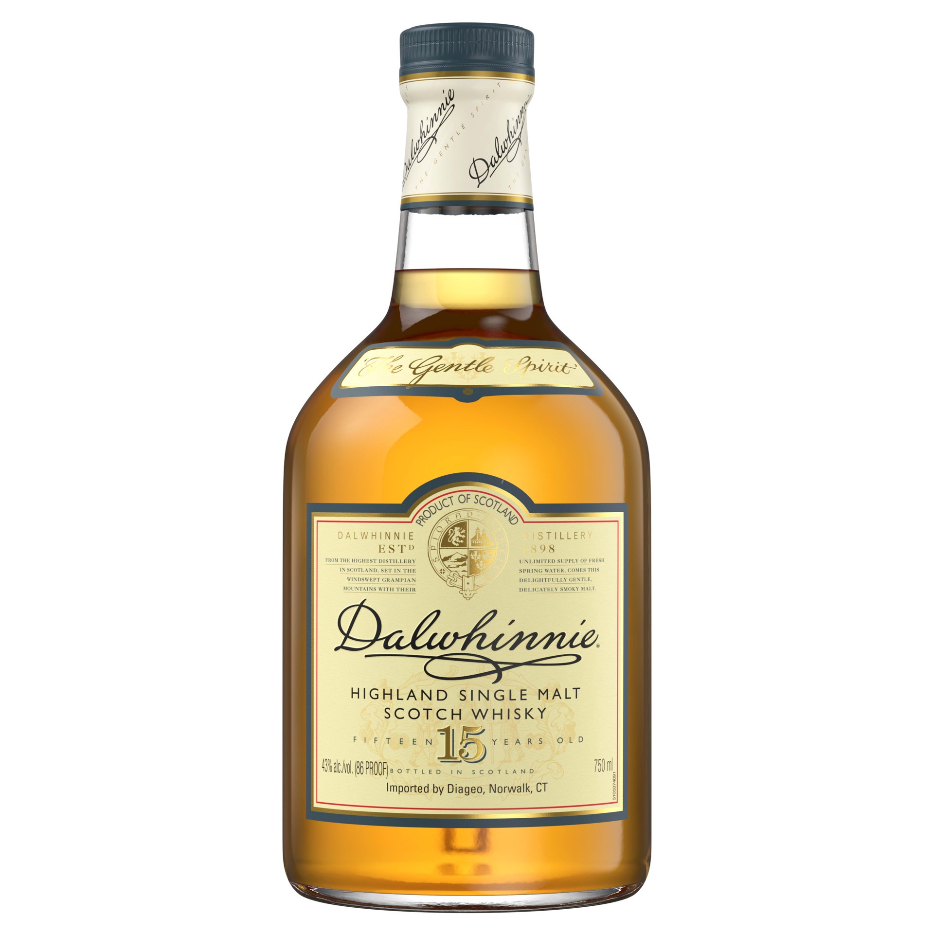 slide 1 of 11, Dalwhinnie 15 Year Old Single Malt Scotch Whisky, 750 mL, 750 ml