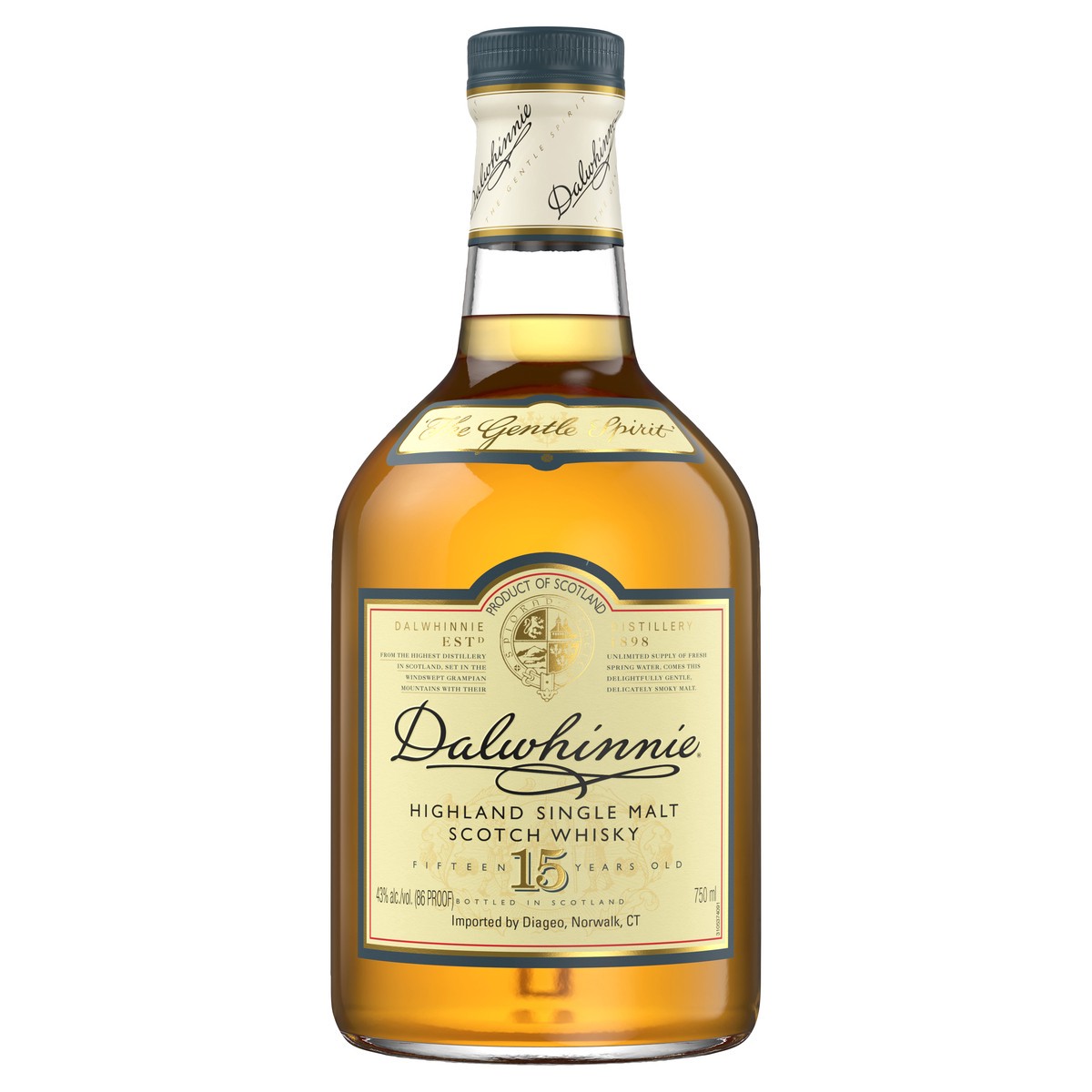 slide 1 of 6, Dalwhinnie Scotch 15 Year, 750 ml