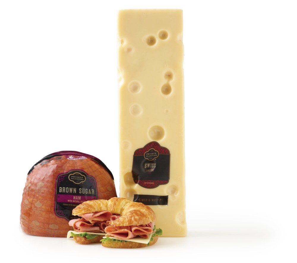 slide 3 of 3, Private Selection Brown Sugar Ham, per lb