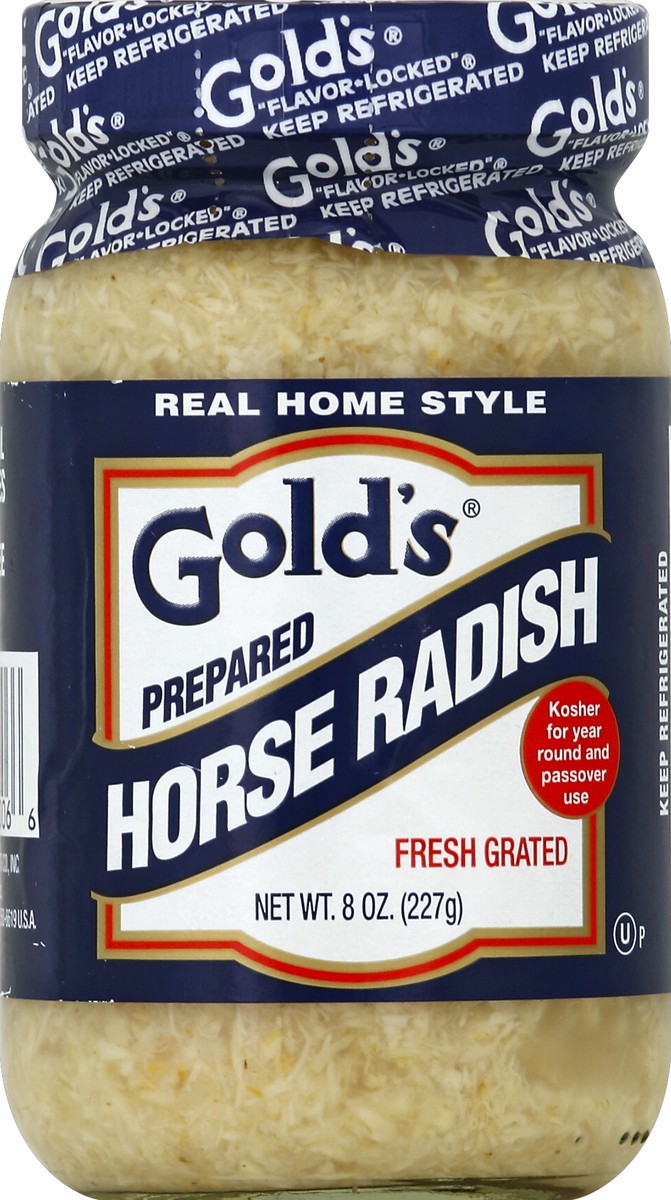 slide 3 of 3, Gold's White Horseradish Sauce, 8 oz