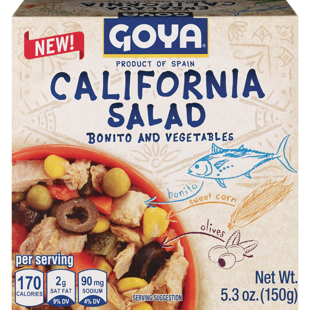 slide 1 of 1, Goya Bonito Veg California Salad, 5.29 oz