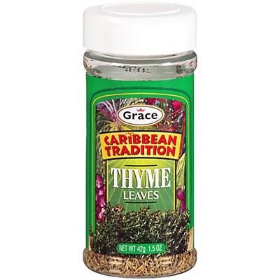 slide 1 of 1, Grace Caribbean Tradition Thyme Seasoning, 4 oz