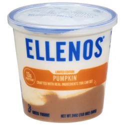 Ellenos Greek Pumpkin Yogurt 24 oz
