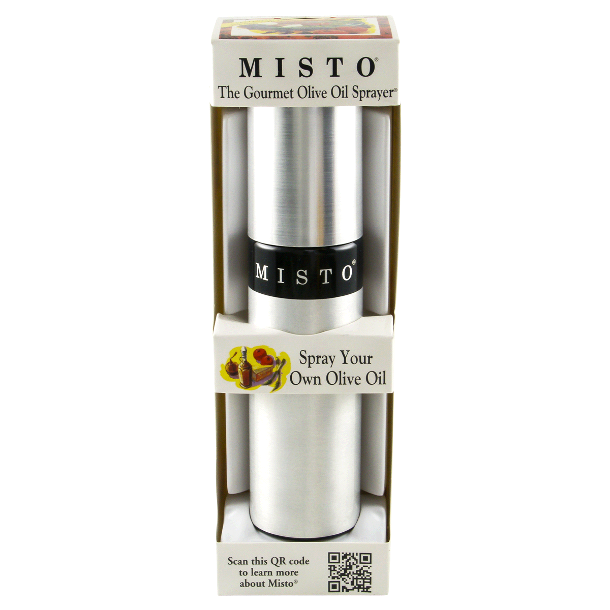 slide 1 of 21, Misto Aluminum Bottle Oil Sprayer, 1 ct