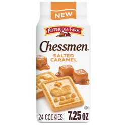 Pepperidge Farm® Pepperidge Farm Chessmen Salted Caramel Cookies, 7.25 Oz Bag