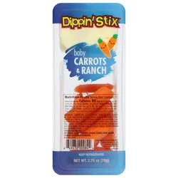 Dippin' Stix Baby Carrots & Ranch 2.75 oz