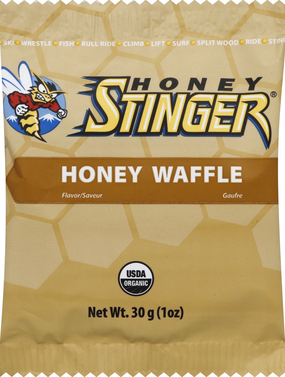 slide 5 of 6, Honey Stinger Energy Bar, Honey Waffle Flavor, 1 oz