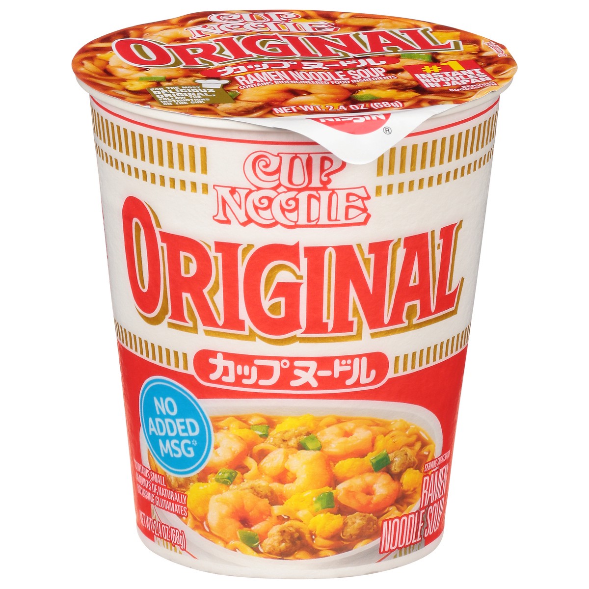 slide 9 of 11, Nissin Cup Noodles Originial Unit, 2.4 oz