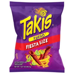 Takis Extreme Fuego Tortilla Chips Fiesta Size 17 oz