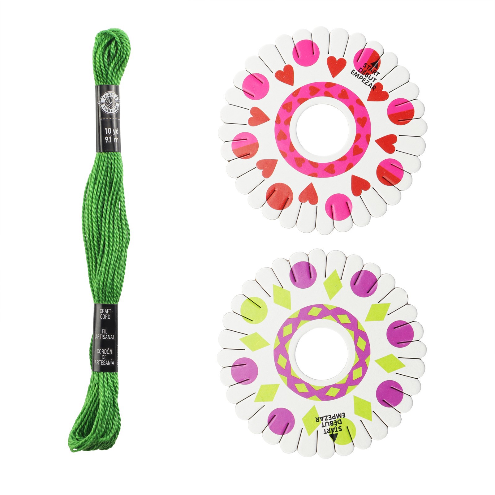 slide 4 of 5, Craft Cord Value Pack By Loops & Threads, 105ct., 105 ct