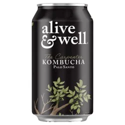 Alive & Well Palo Santo Kombucha
