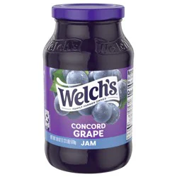 Welch's Concord Grape Jam, 18 oz Jar