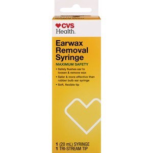 slide 1 of 1, CVS Health Ear Wax Removal Syringe, 1 ct