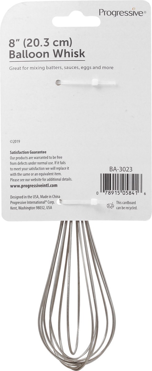 slide 2 of 10, Progressive Prepworks 8 Inches Balloon Whisks 1 ea, 1 ea