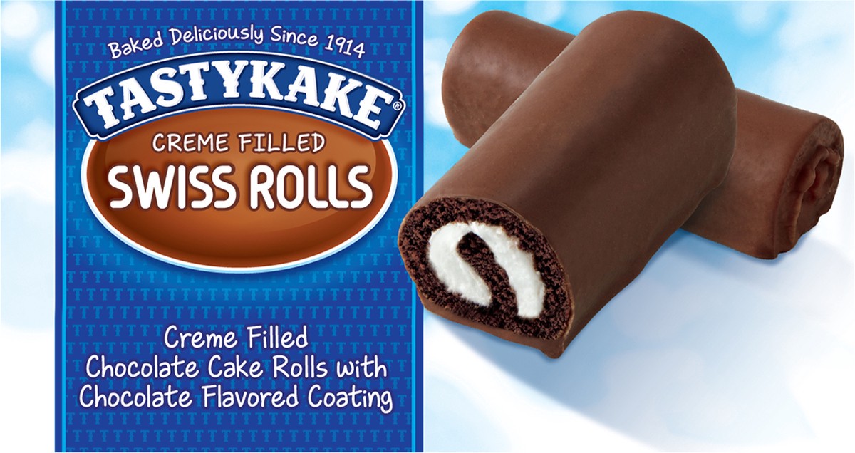 slide 7 of 14, Tastykake Creme Filled Swiss Rolls Family 12 Pack 12 Pack 6 ea, 6 ct