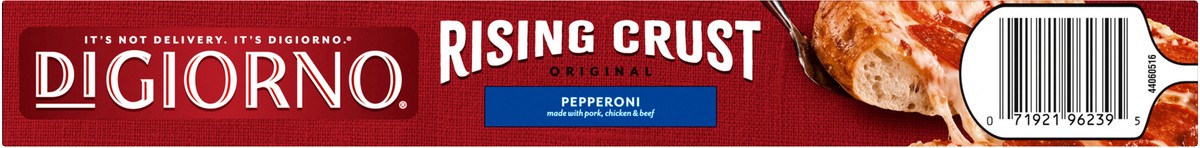 slide 13 of 13, DiGiorno Rising Crust Pepperoni Pizza (Frozen), 27.5 oz