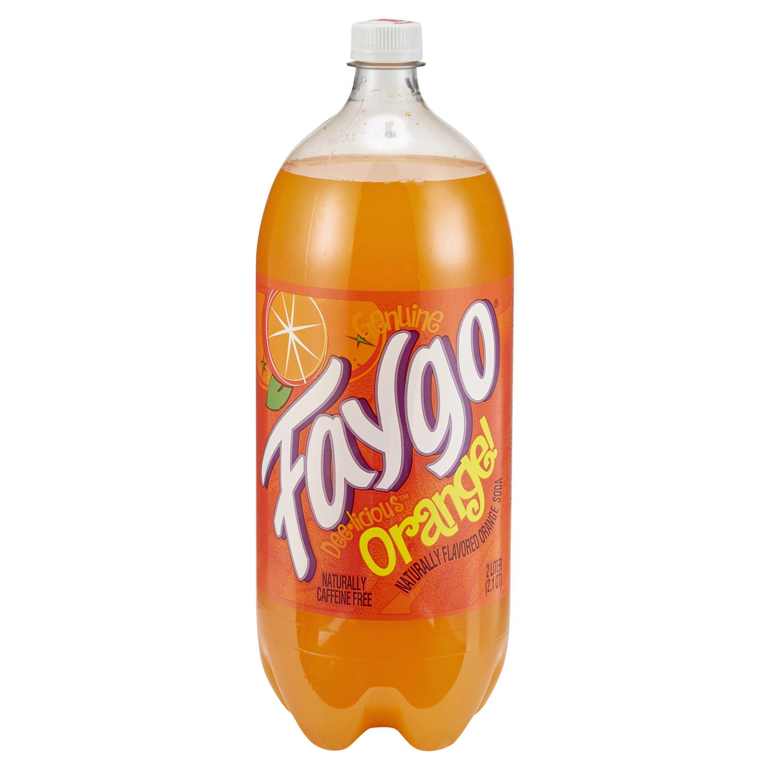 slide 1 of 2, Faygo Orange! Bottle - 2 liter, 2 liter