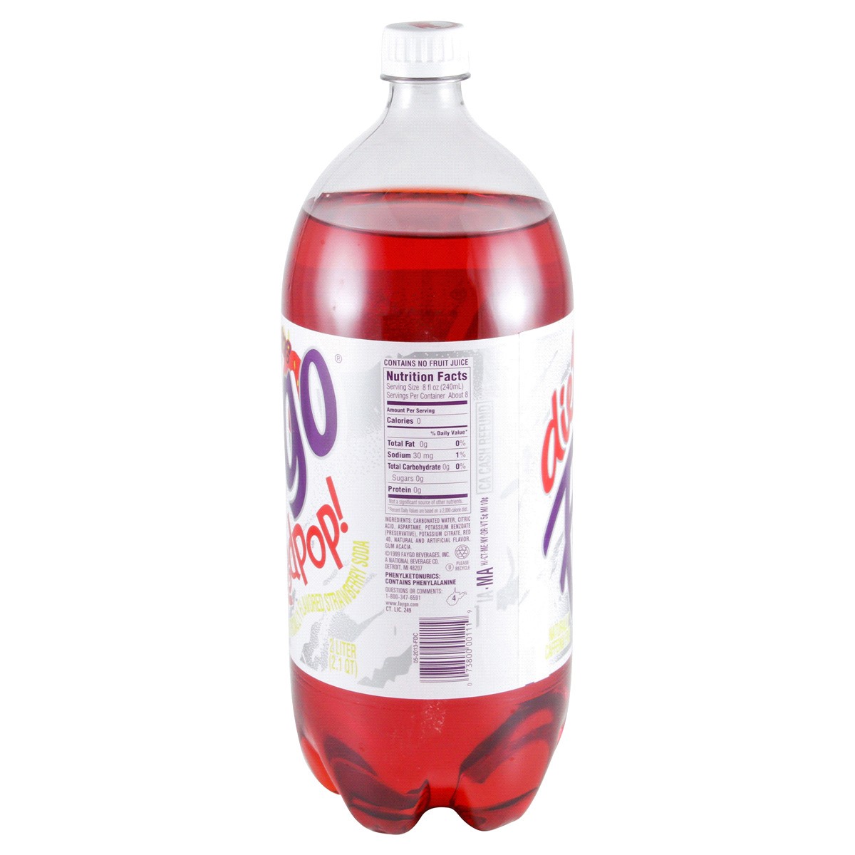 slide 13 of 13, Faygo Diet Red Pop, bottle, 67.6 oz