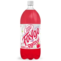 Faygo Diet Red Pop, bottle- 2 liter