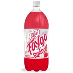 Faygo Diet Red Pop, bottle- 2 liter