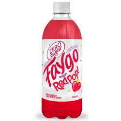 Faygo Diet Red Pop, bottle- 20 oz