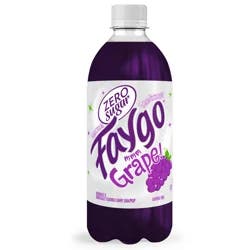 Faygo Diet Grape bottle- 20 oz