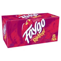 Faygo Redpop 8 - 12 fl oz Cans