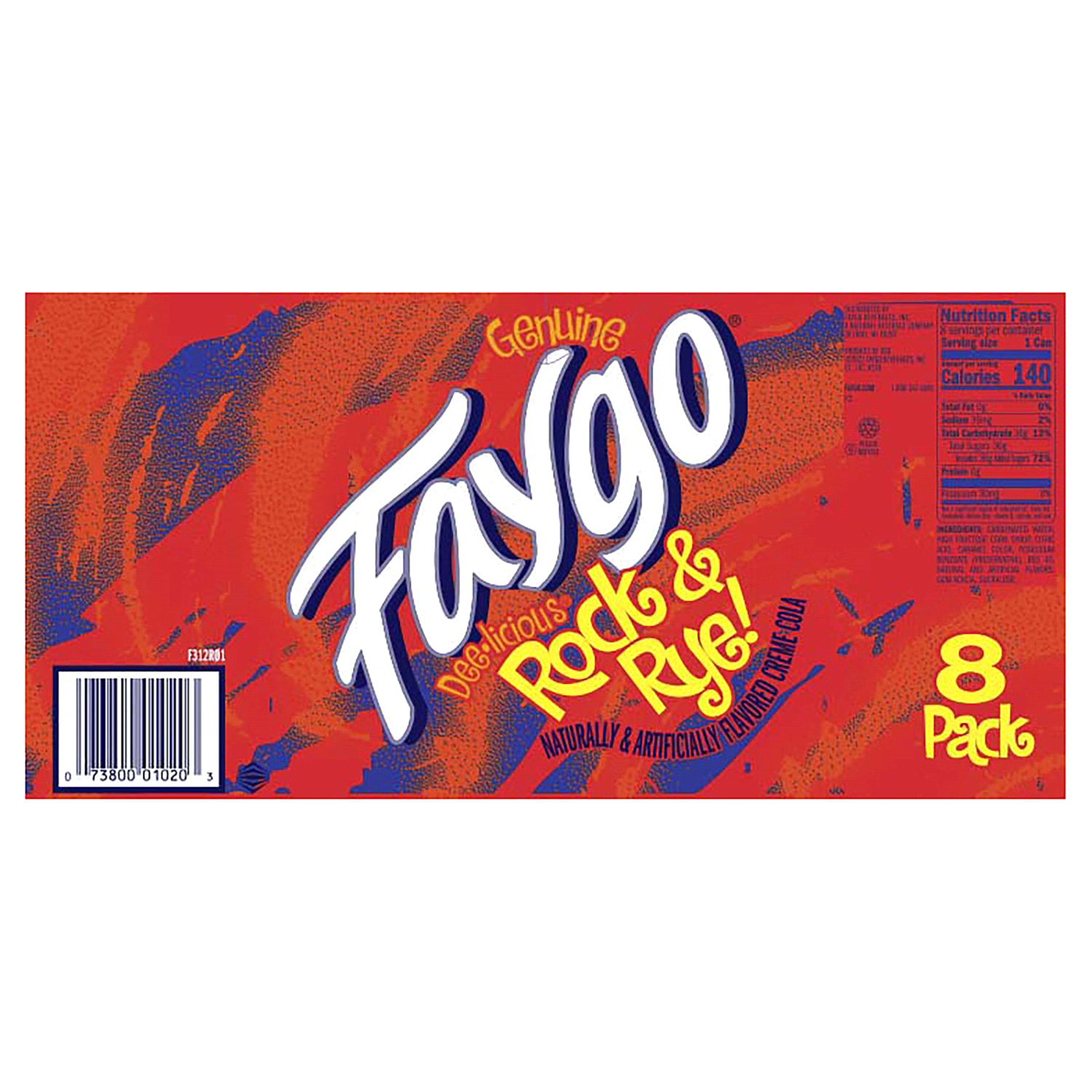 slide 3 of 3, Faygo Rock & Rye / - 8 ct; 12 oz, 8 ct; 12 oz