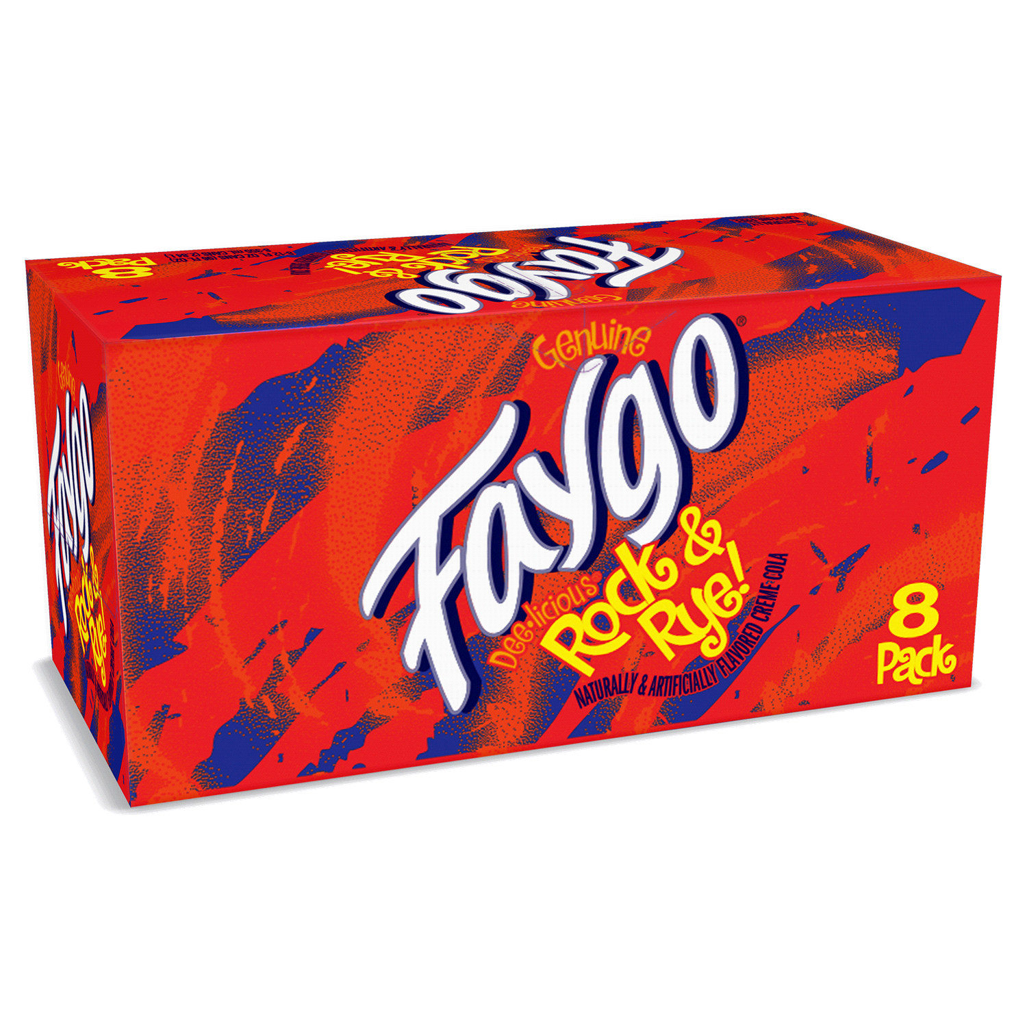 slide 1 of 3, Faygo Rock & Rye / - 8 ct; 12 oz, 8 ct; 12 oz