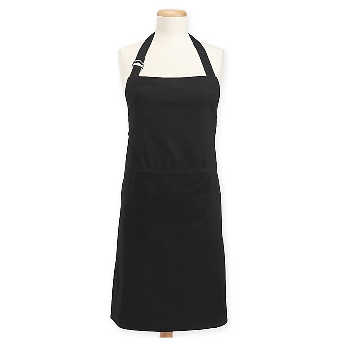 slide 1 of 7, Design Imports Chino Chef Apron - Black, 1 ct