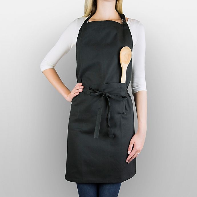 slide 5 of 7, Design Imports Chino Chef Apron - Black, 1 ct