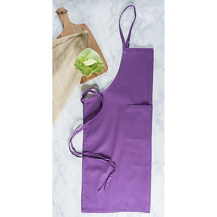 slide 5 of 6, Design Imports Neon Chef Apron - Purple, 1 ct