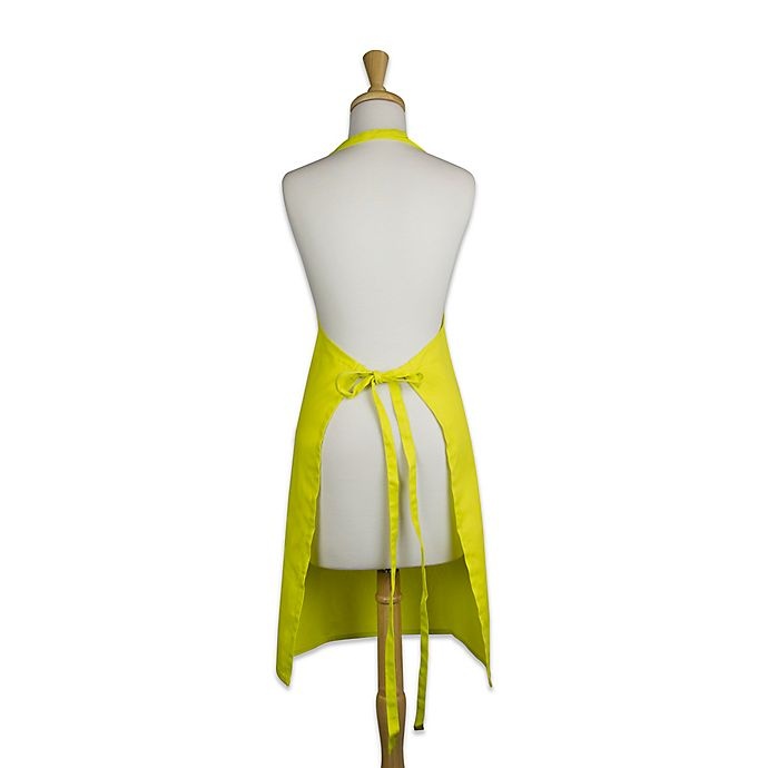 slide 2 of 4, Design Imports Neon Chef Apron - Yellow, 1 ct